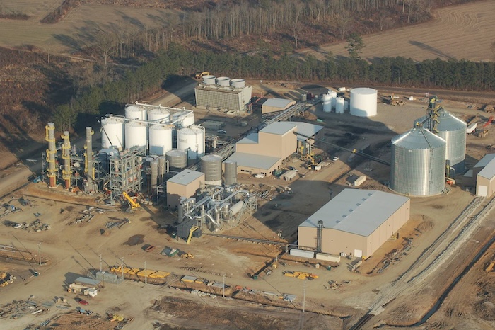 Ethanol production facility